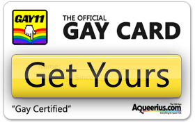 The Official Gay Card | Get Yours Today